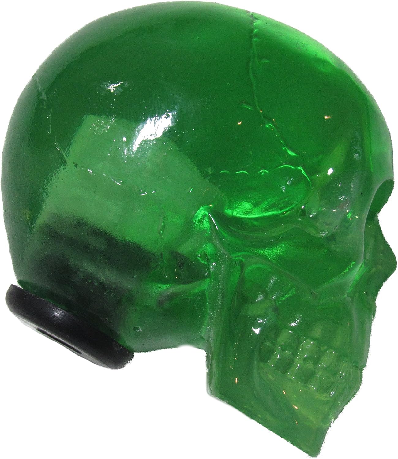 Kool Collectibles Clear Green Skull Shifter Shift Knob Rat Rod Lever image 3