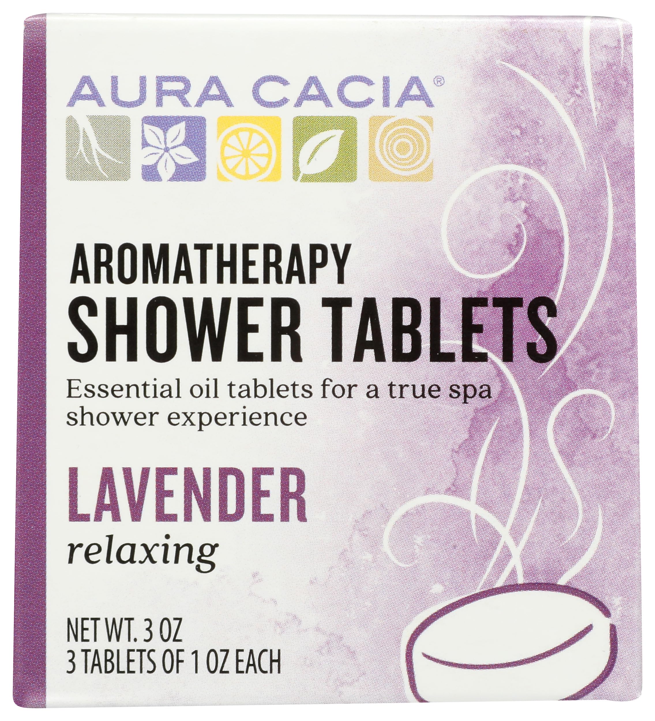 Aura Cacia - Aromatherapy Shower Tablets Relaxing Lavender - 3 oz.-picture-14