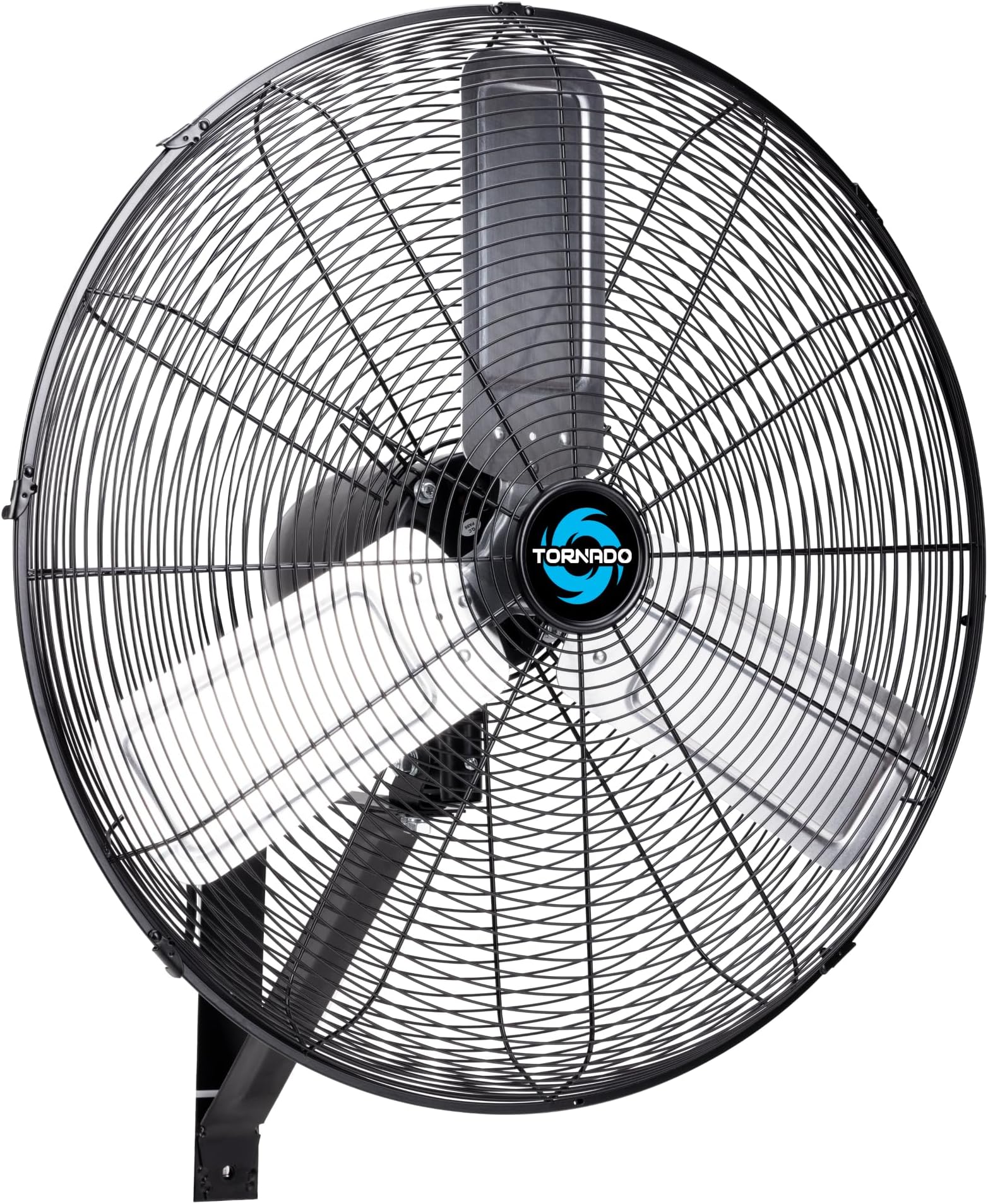 Tornado 24 Inch Pro Series High-Velocity Oscillating Wall Fan – 3-Speed, 7200 CFM, 6.6 FT Cord – UL Safety Certified for Commercial & Industrial Use