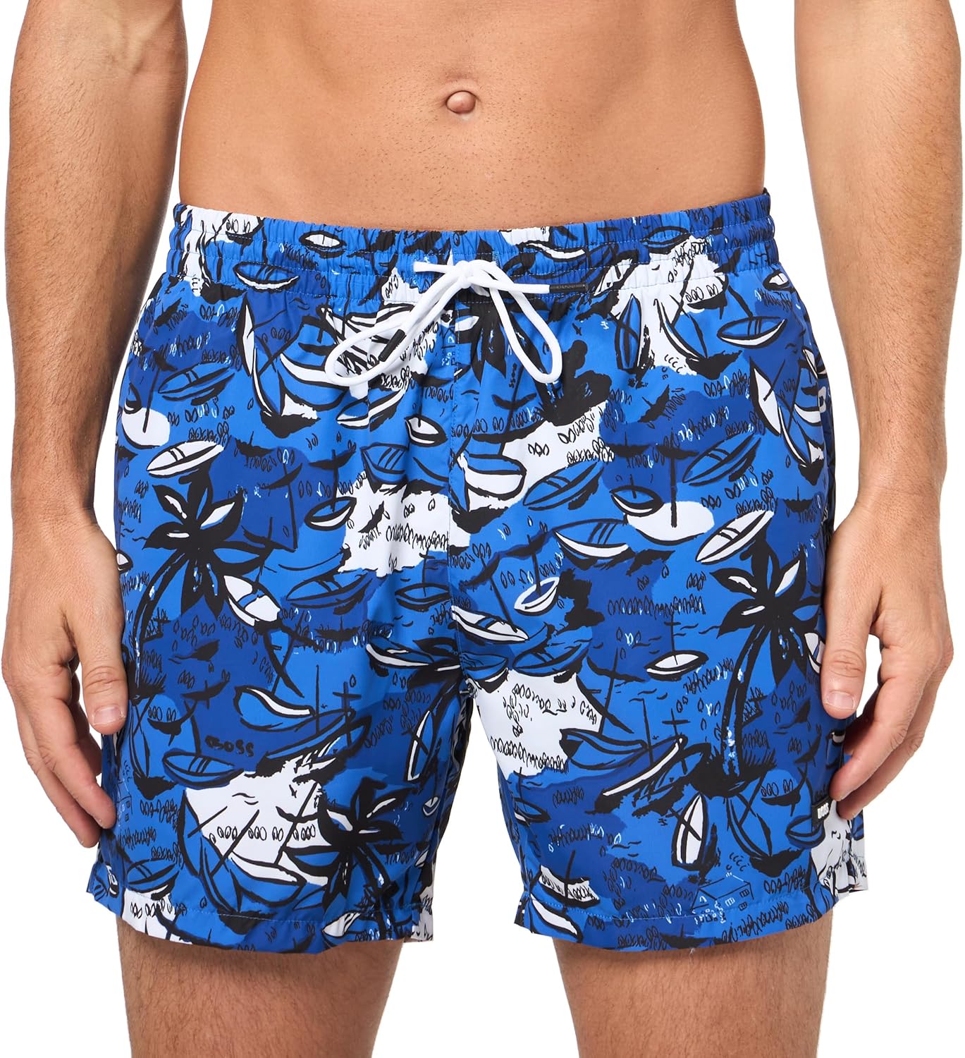 BOSS Men's Willow Swim Trunk