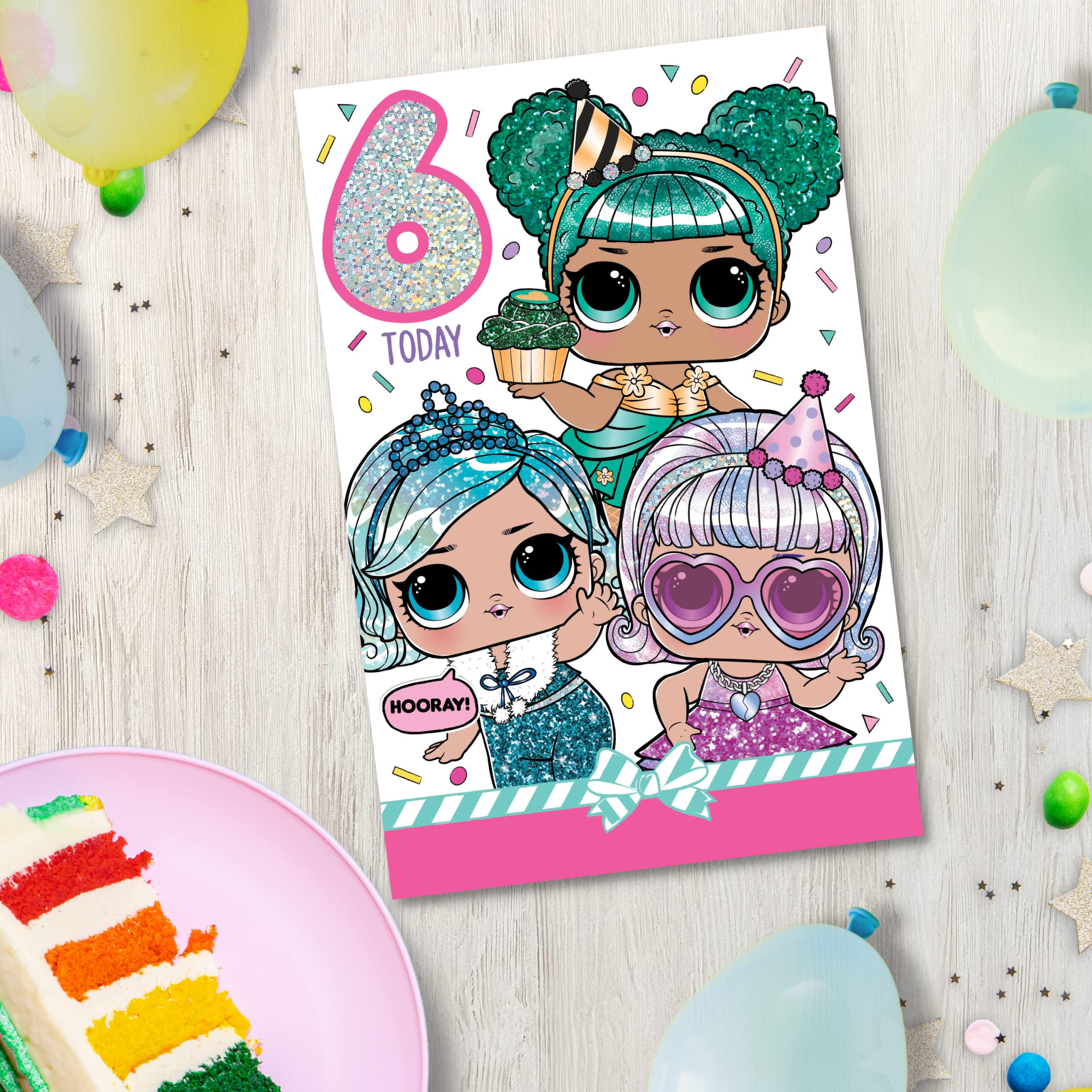 LOL Surprise 9th Birthday Card (LO005) - Character Brands - View #6