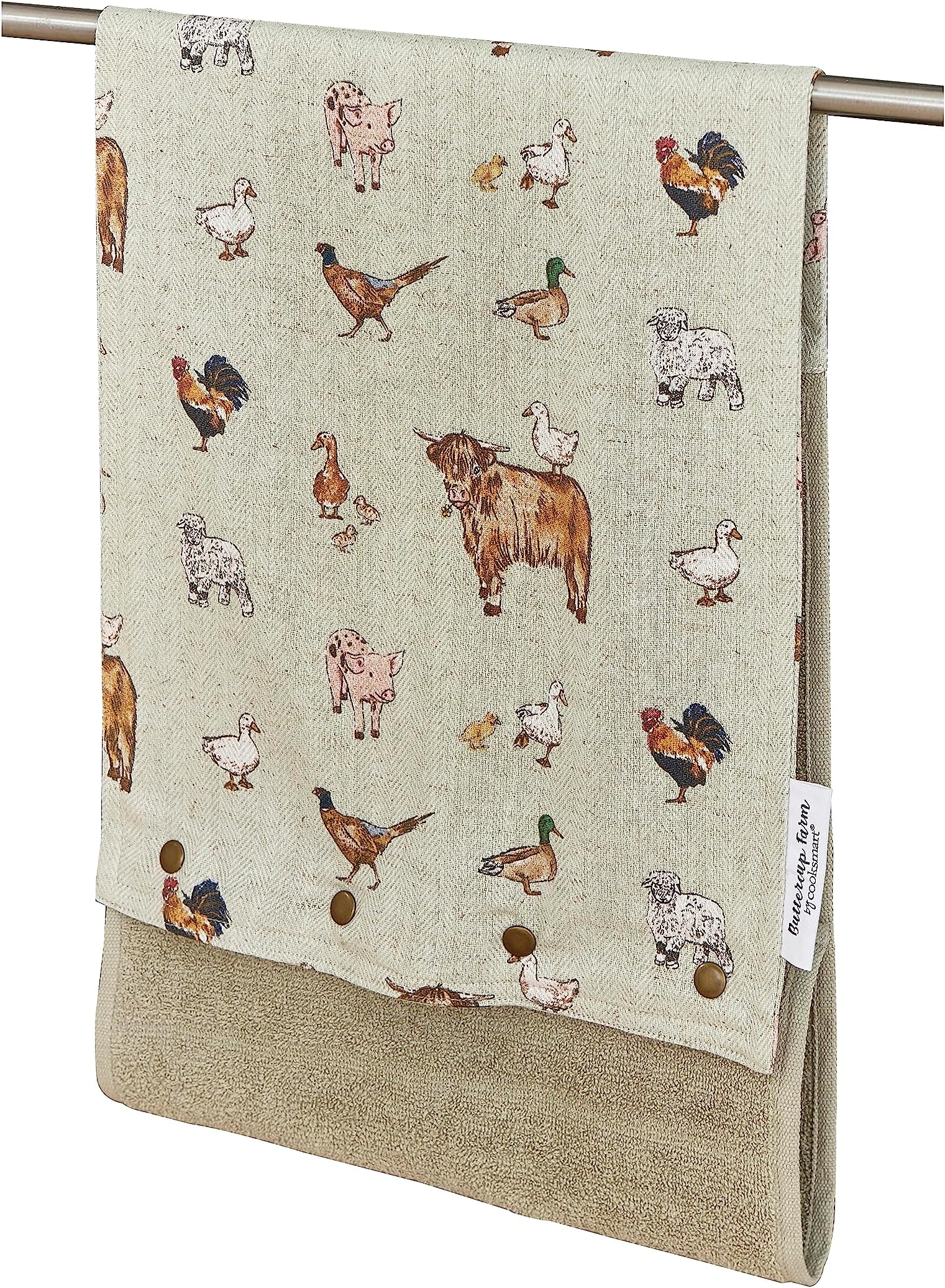 British Designed Roller Towel | Roller Towel for Bathroom or Kitchen | Roller Towels Buttercup Farm