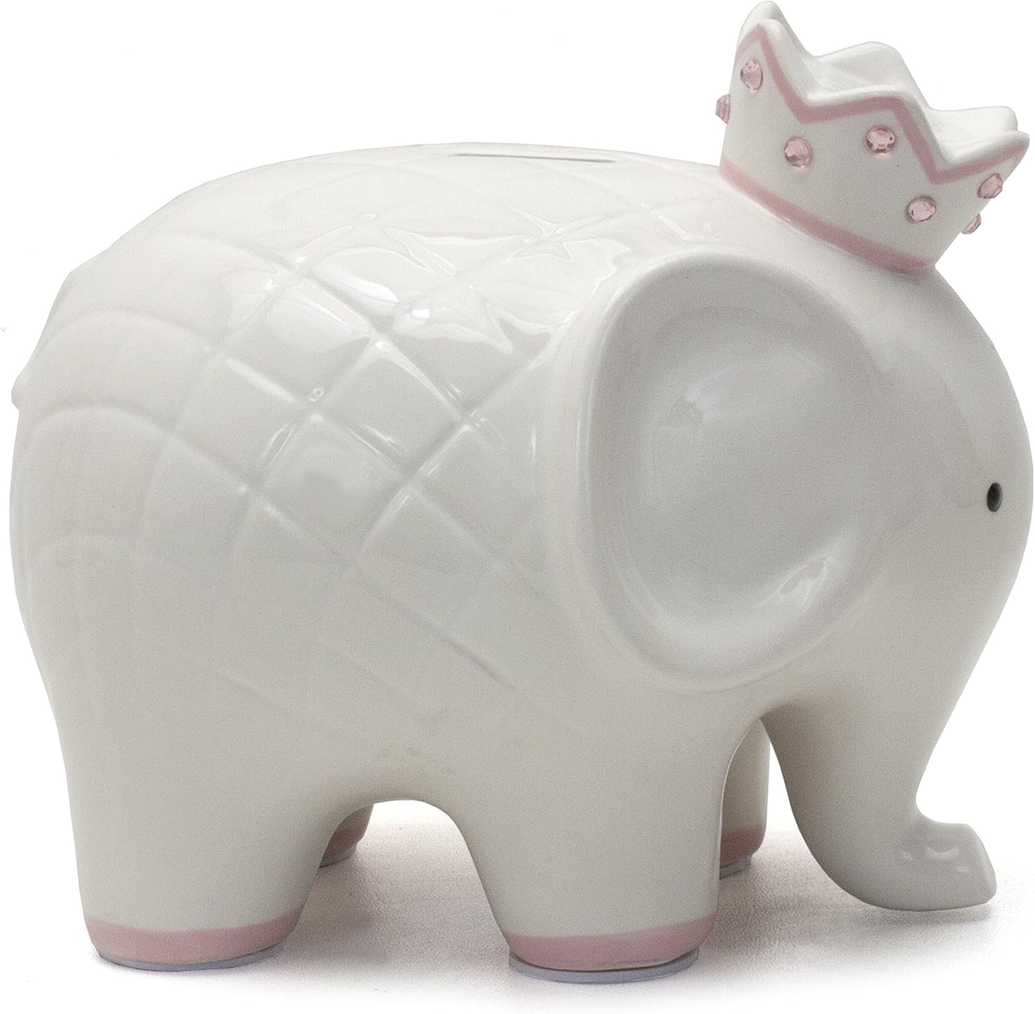 Child to Cherish Ceramic Coco Elephant Piggy Bank, Pink
