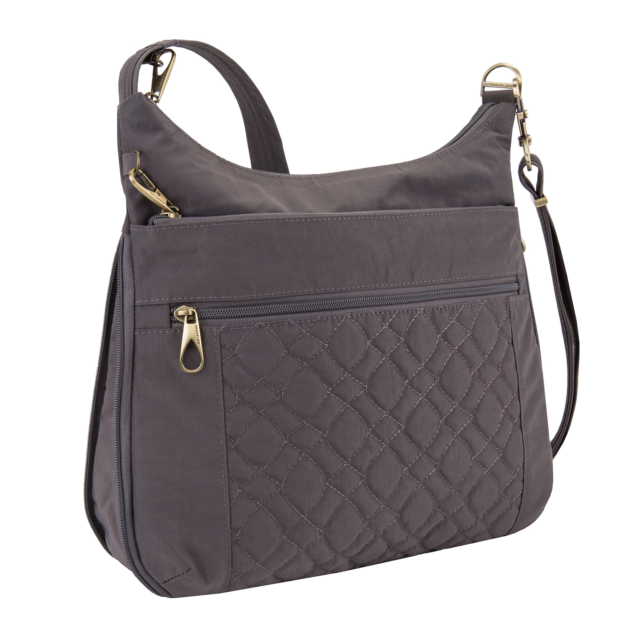 Buy Travelon Women's AntiTheft Signature Quilted Expansion Crossbody