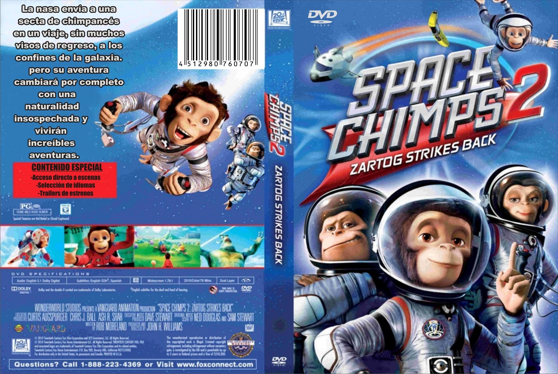 Space Chimps 2: Zartog Strikes Back [DVD]