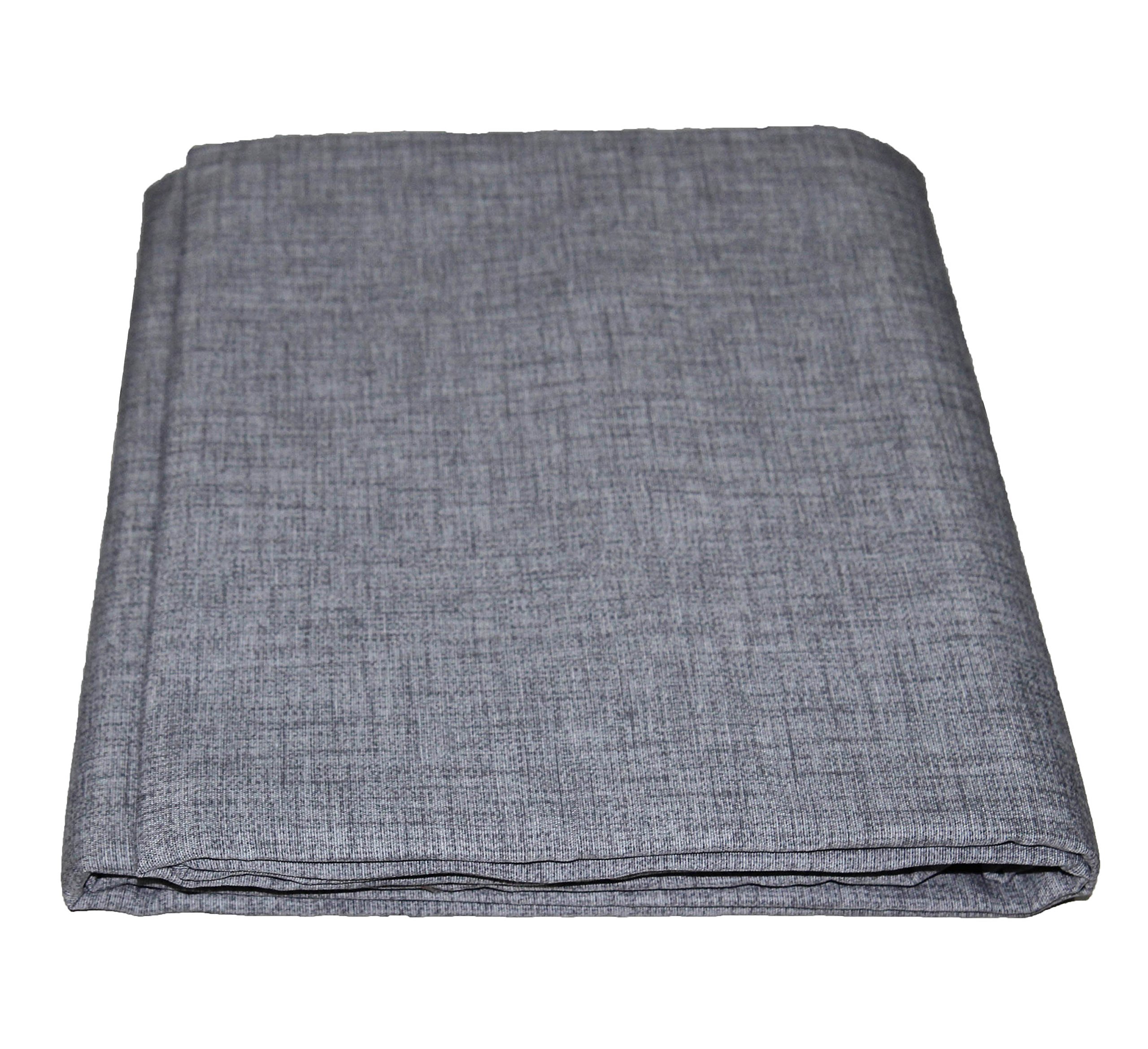 TELO ARREDO COPRITUTTO GRAN FOULARD COPRILETTO COPRIDIVANO TESSUTO EDERA GRIGIO TORTORA 1 PIAZZA