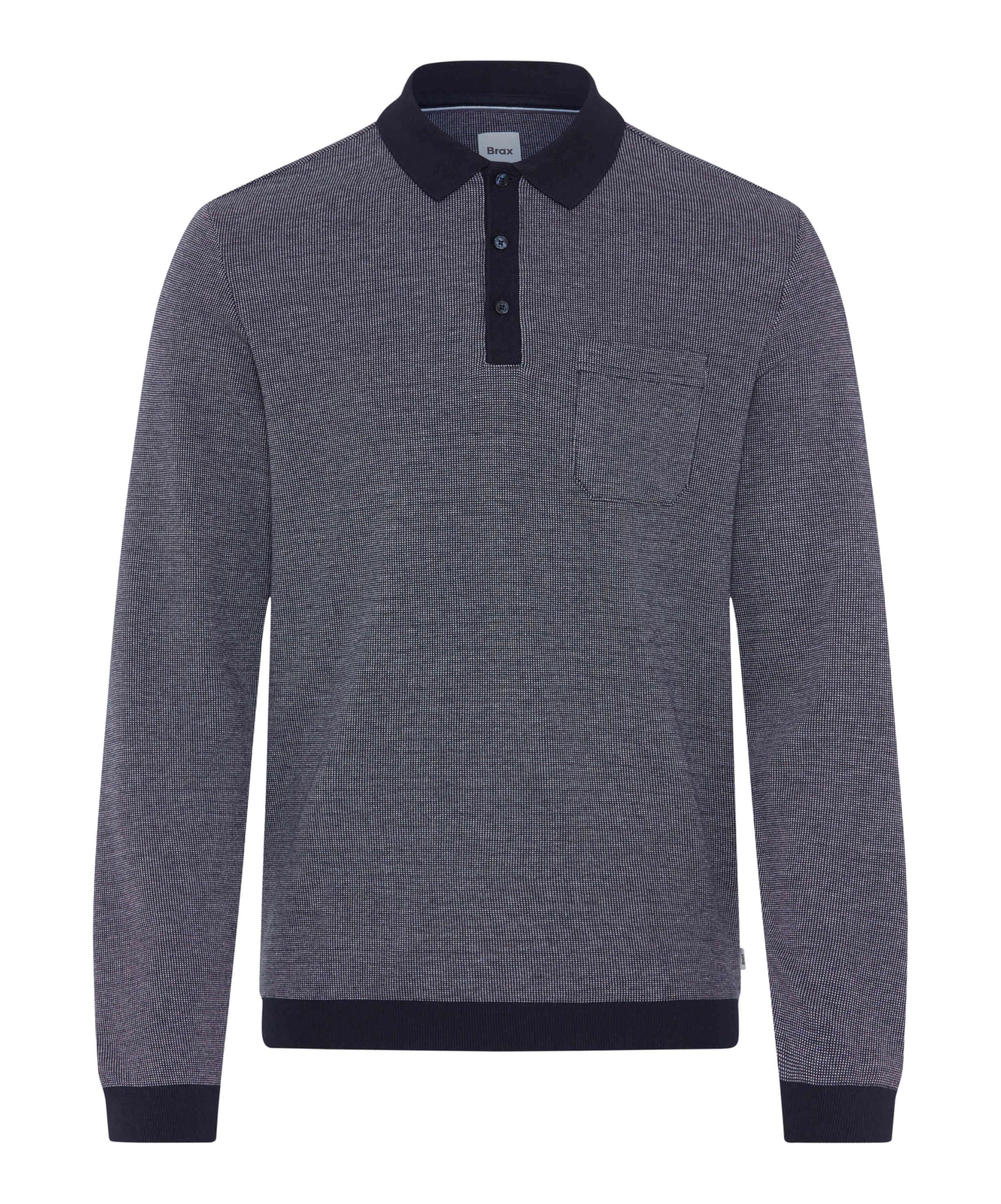 Brax Herren Style Paros Jbt Knitted Jersey Sweatshirt (1er Pack)