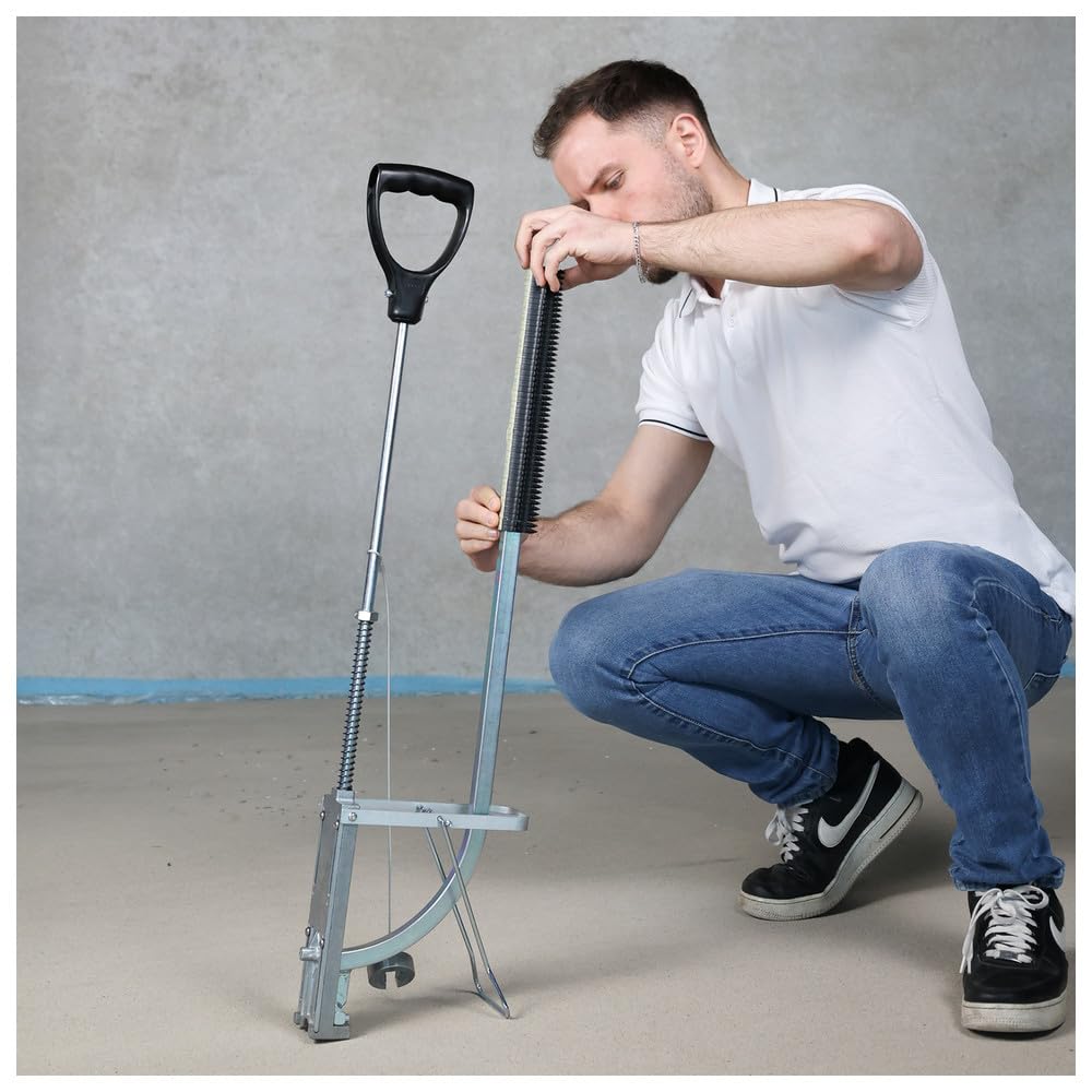 Sanpro - Grapadora para soportes de tubos (agujas de grapa) para calefacción por suelo radiante