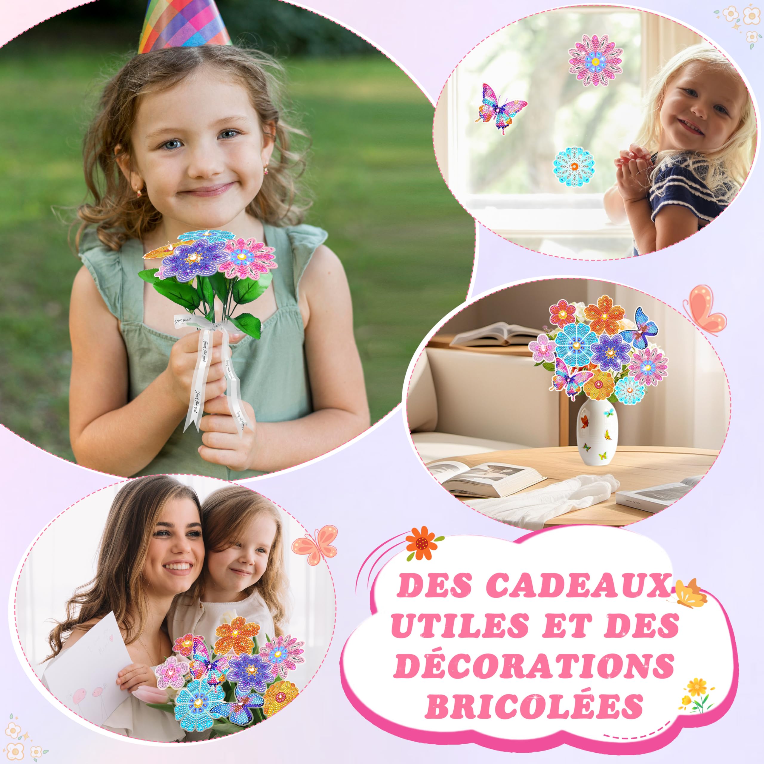 Afufu Activité Manuelle Enfants Faites Votre Propre Bouquet