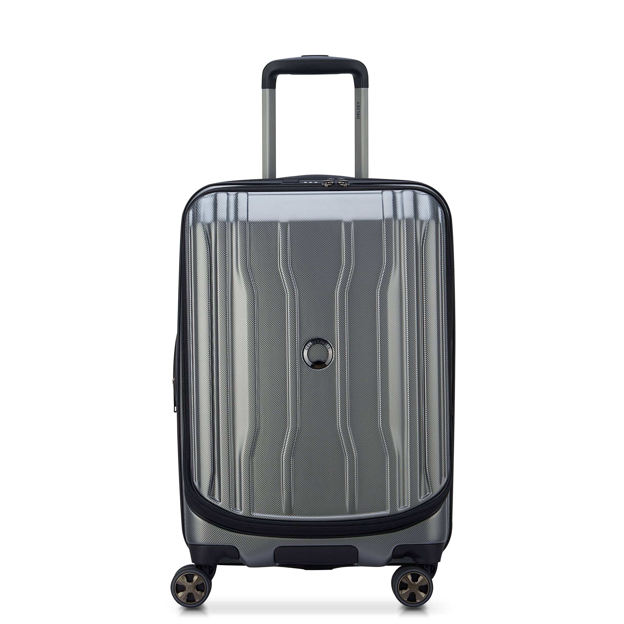 Delsey Cruise 58 cm Hardside 2.0 4 Double Wheel Trolley Platinum 00207980511 PLATINUM