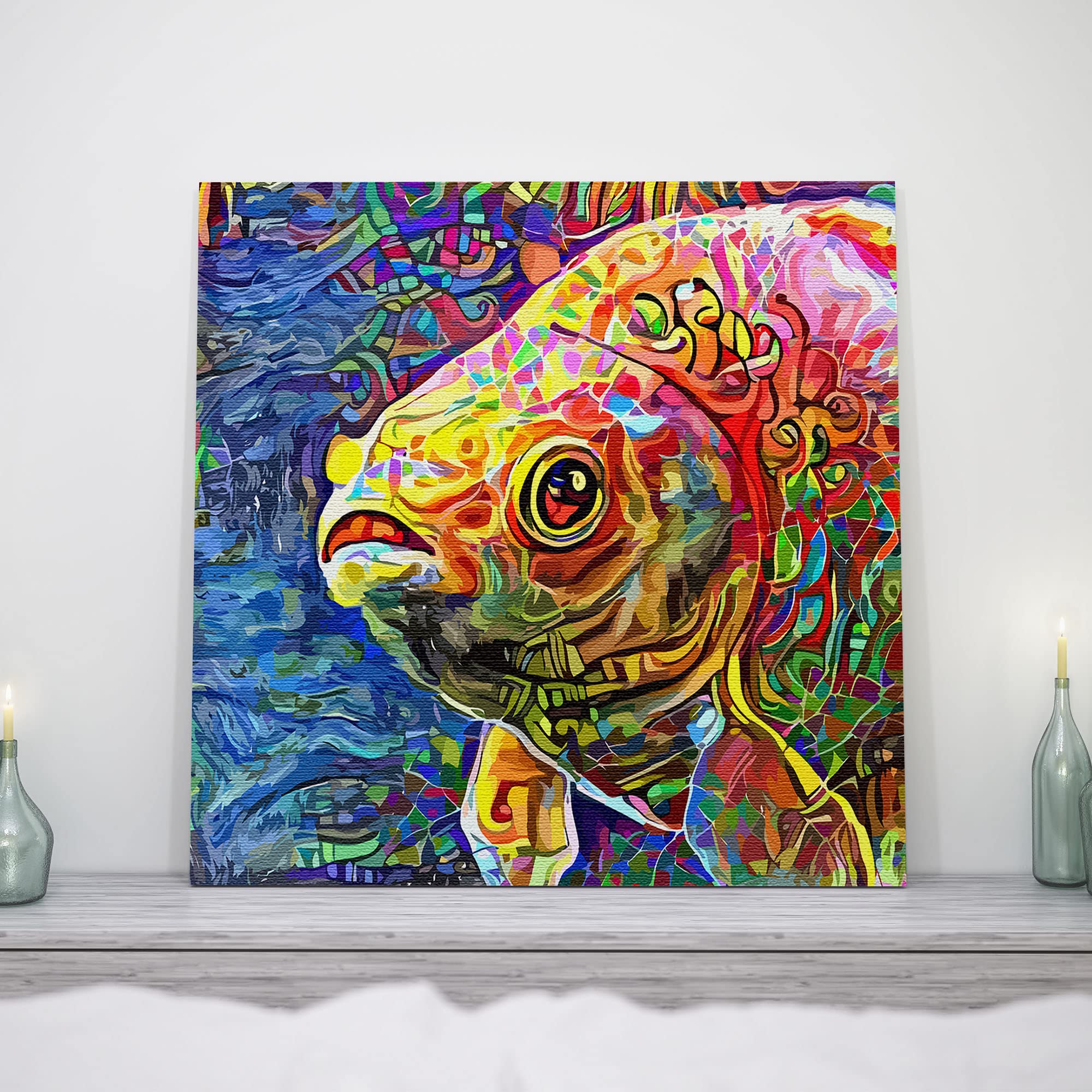⌘ kilim art ⌘ ヴィンテージ　キリム　絵画　アート　インテリア　魚 キリムアートギャラリー – Kilim Art Gallery