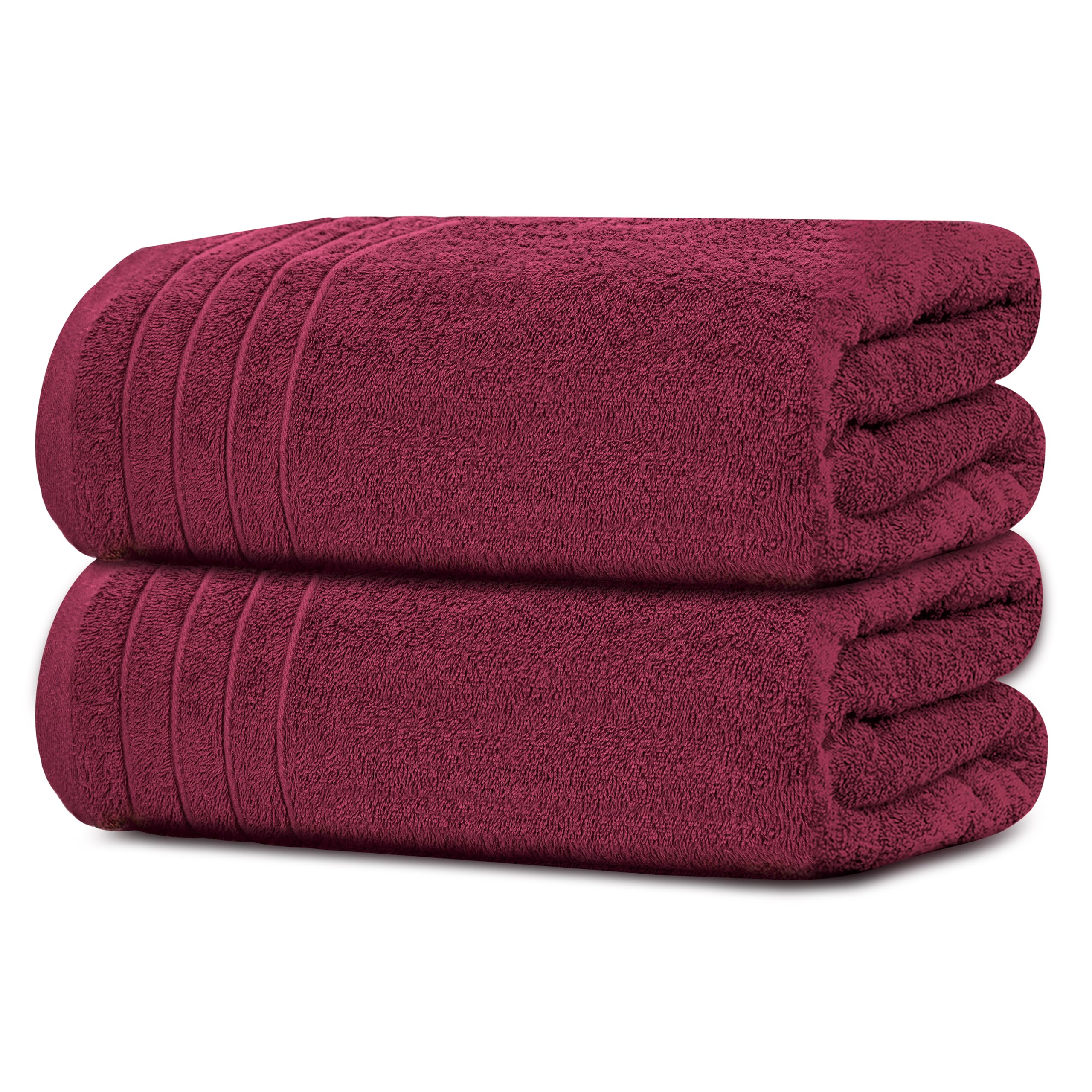 Extra Large Dark Grey Bath Sheets - 2 Pack -12