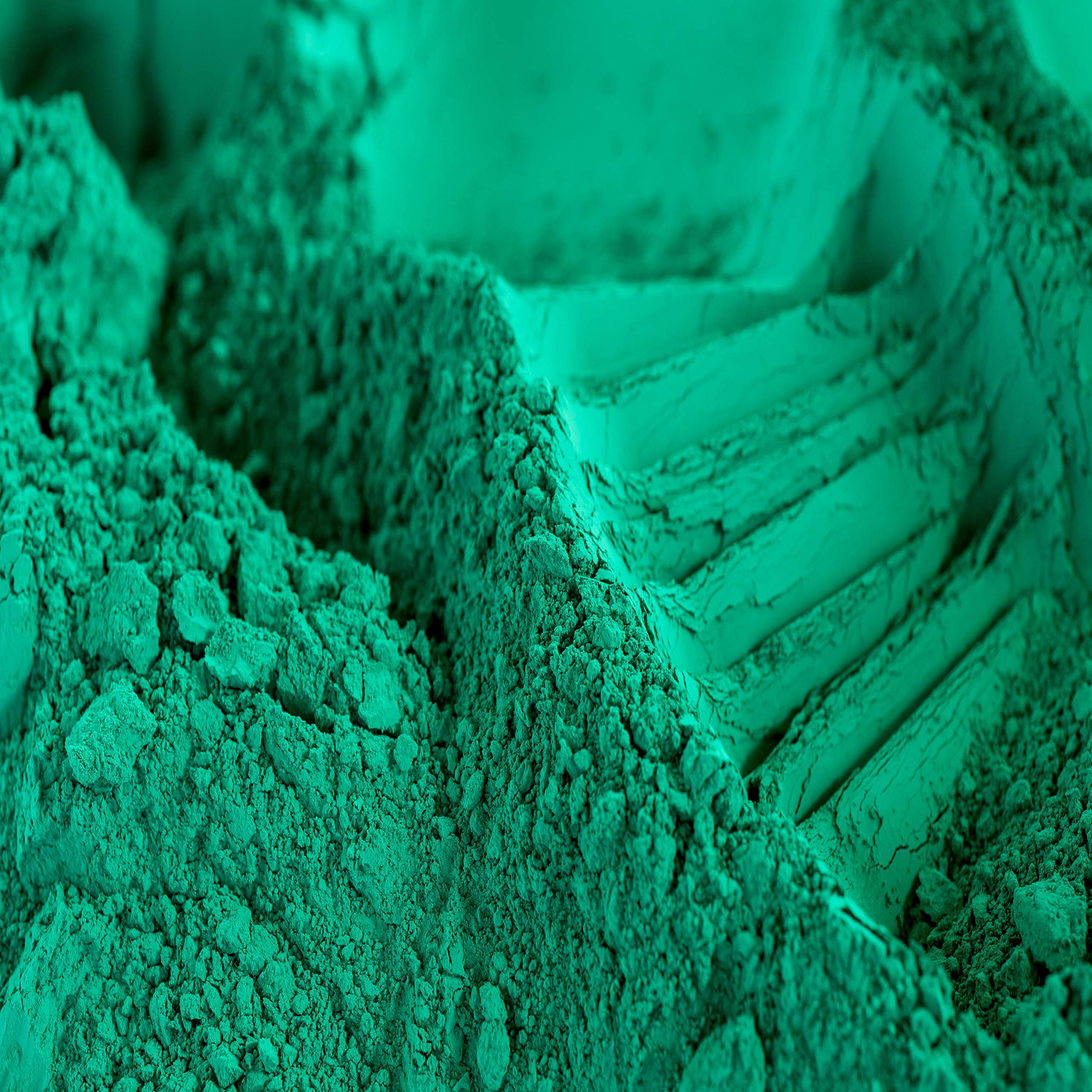 Vert Turquoise - Pigment exclusif pour béton & chaux - 500g - Poudre Colorante - Origine Europe