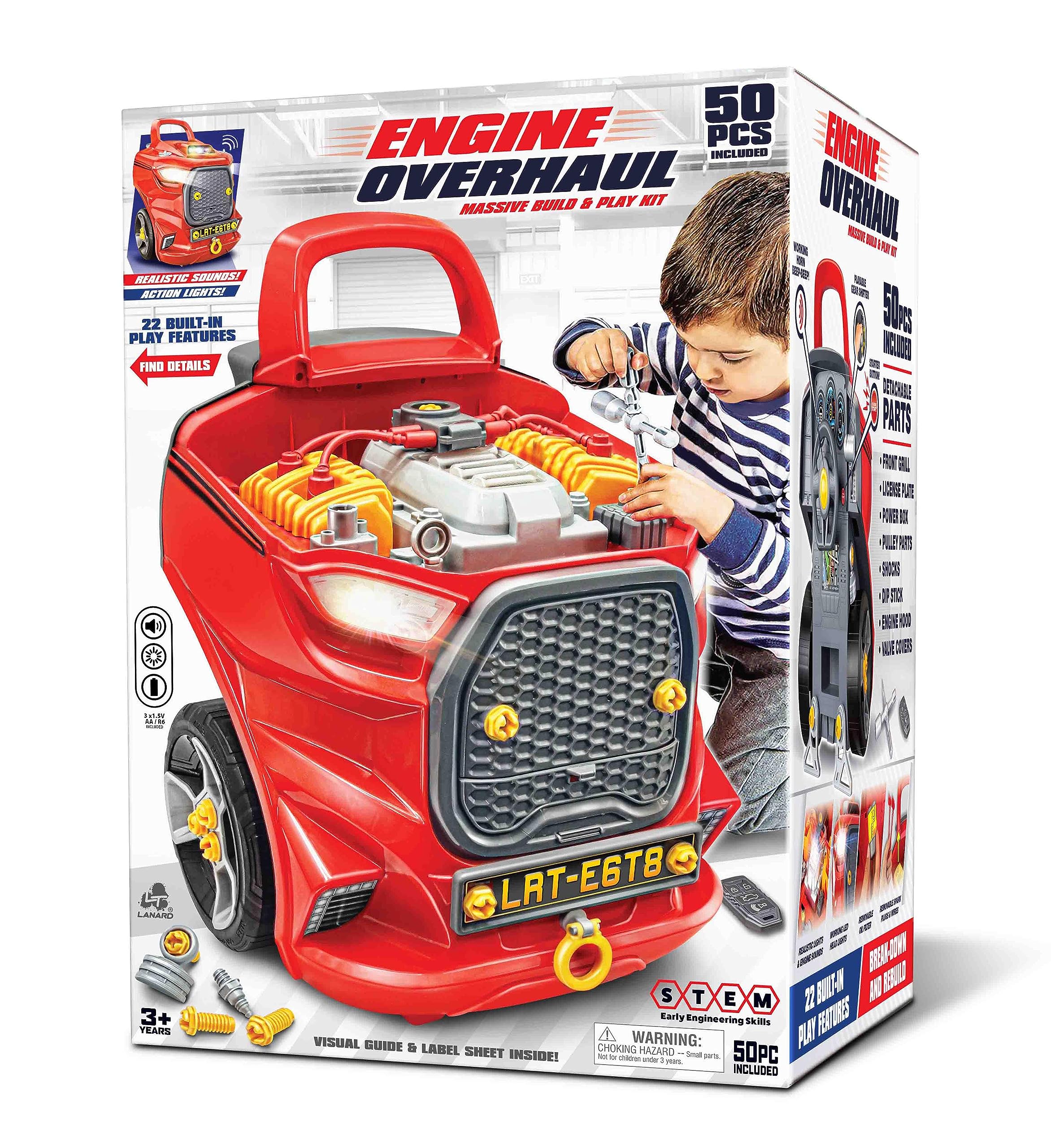 Snapklik.com : Motor Master Engine Workshop, Tuff Tools Light And Sound ...