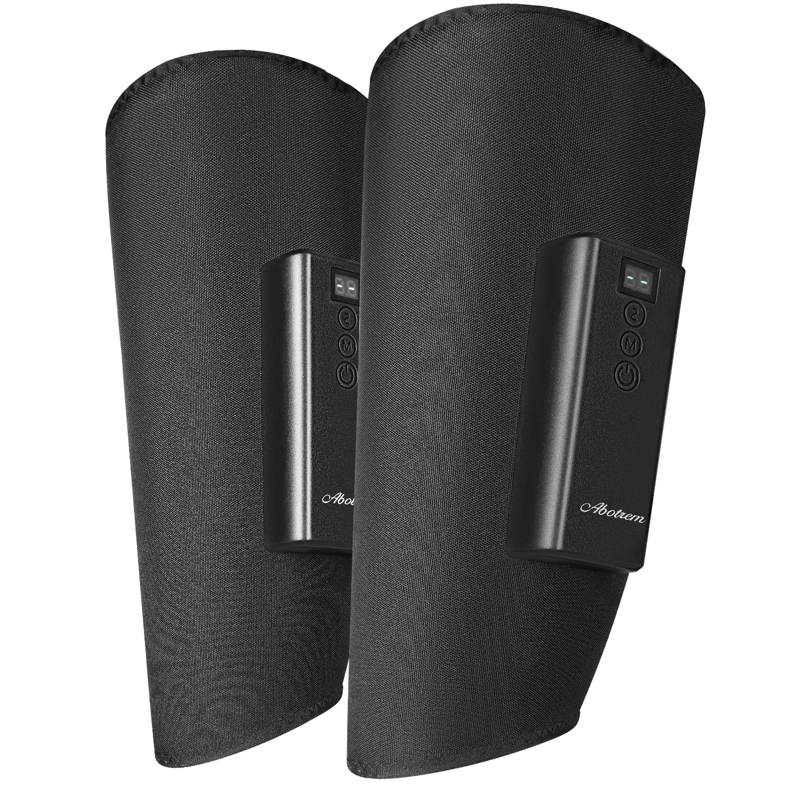 Cordless Leg Massager for Circulation, 6 Modes and 3 intensities of Calf Massager, Rechargeable Leg Massager with Heat and air Compression for Relief, Relax & Fast Recovery, Presents (Pair)