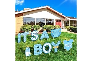 Welcome Home Baby Boy Yard Sign