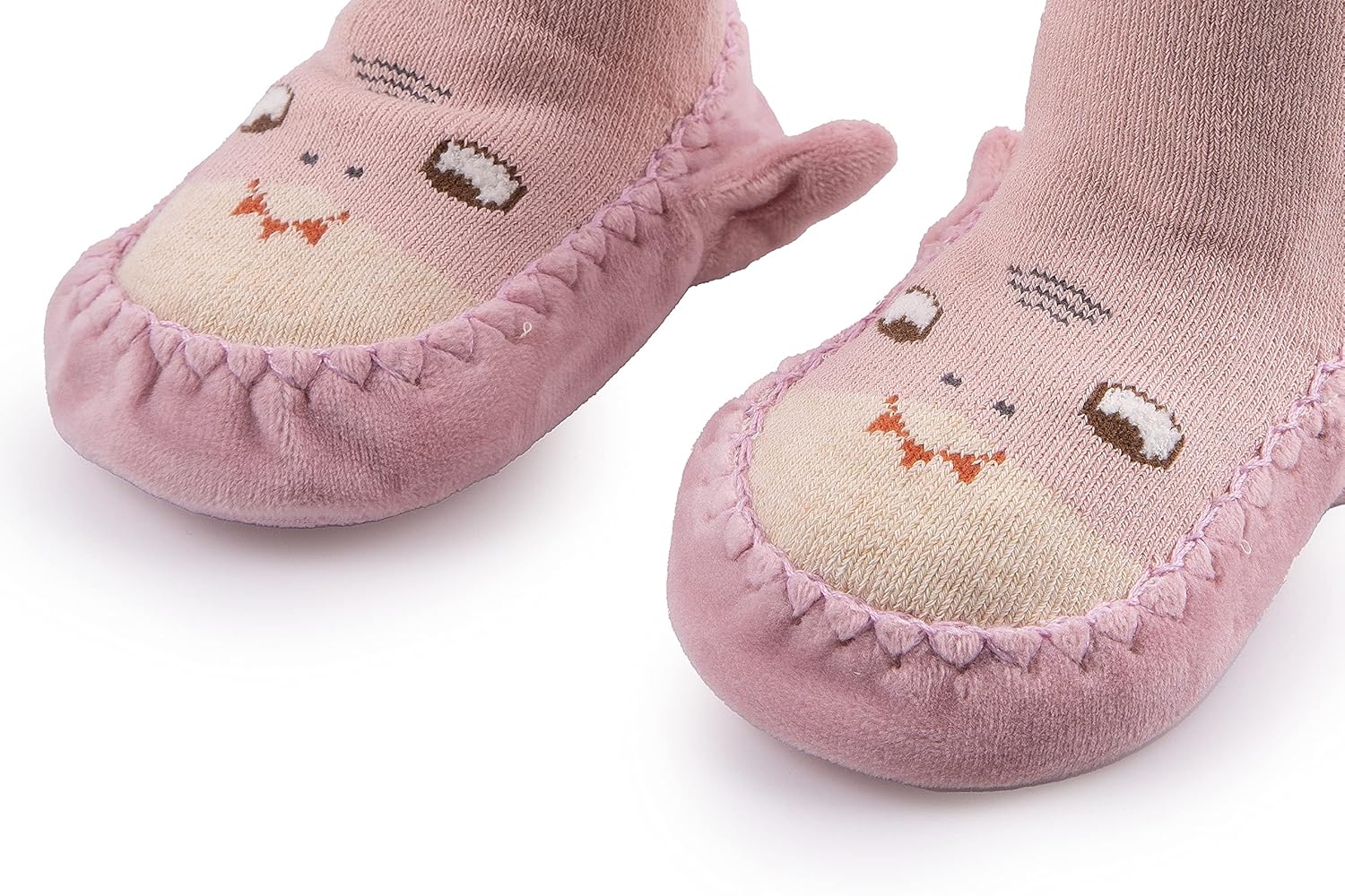 Kids Anti-Skid Breathable Socks Shoes for Baby Boys Girls Non Slip Soft Cotton Sole Booties for Toddler | 3 Month To 2 Years 2 91hubfUDprL. SL1500