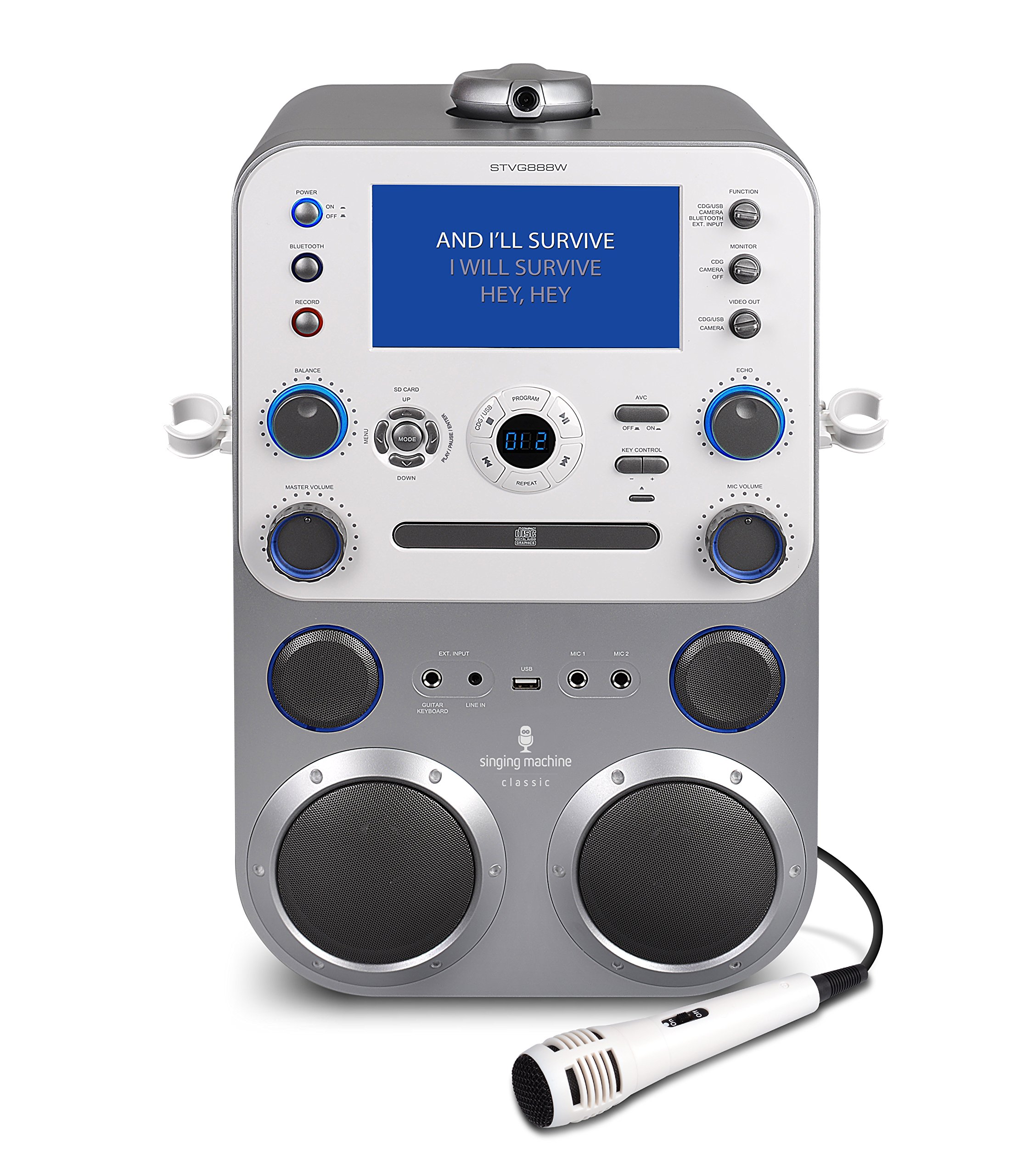 Amazon.com: Singing Machine STVG888 Bluetooth Digital Audio