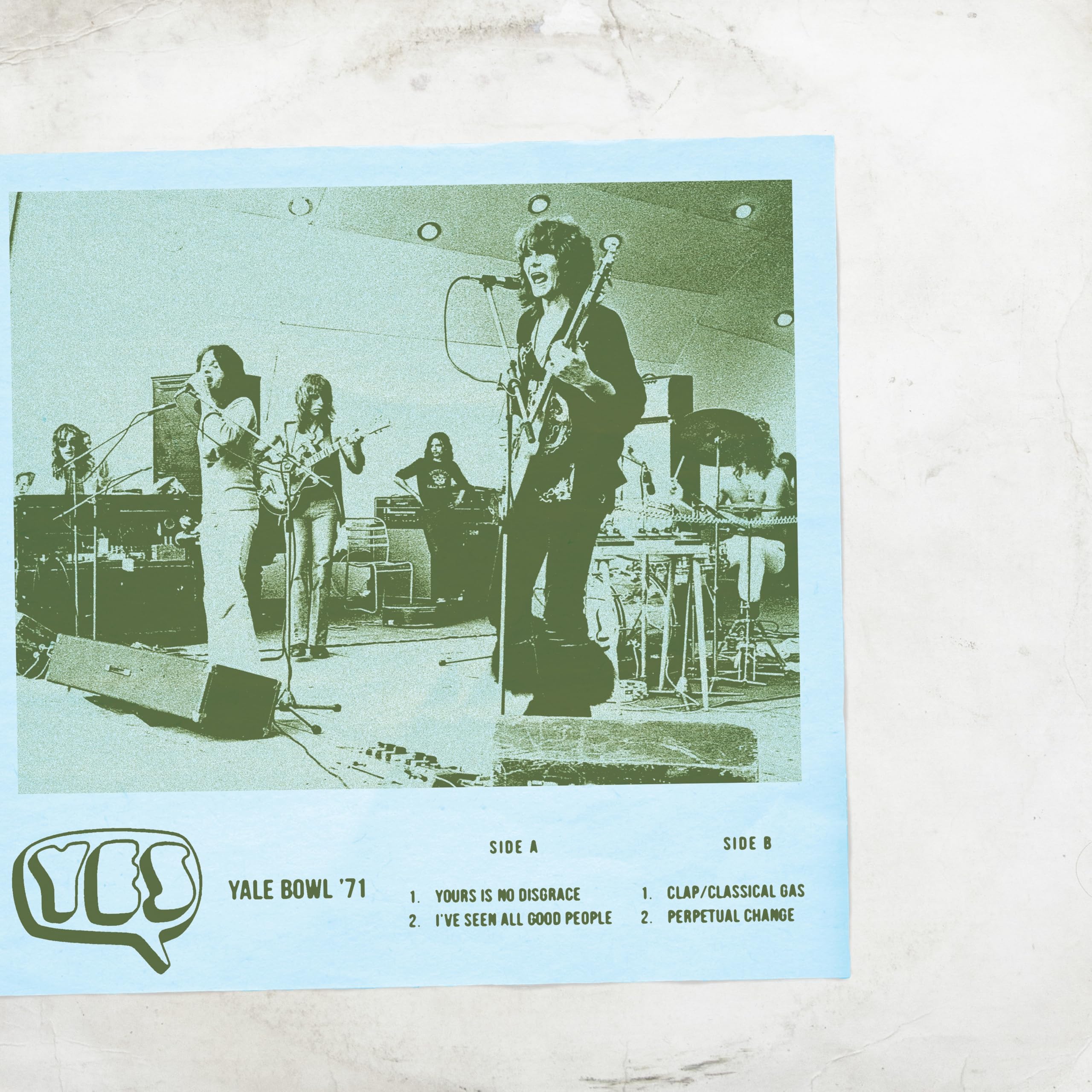 Yes Yale Bowl '71 Record Store Day LP First Time On Vinyl 2024 Brand New Sealed