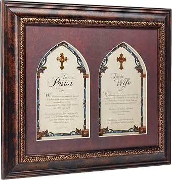 Faithworks Pastors Wife Framed Wall/Tabletop Art, 17 x 14