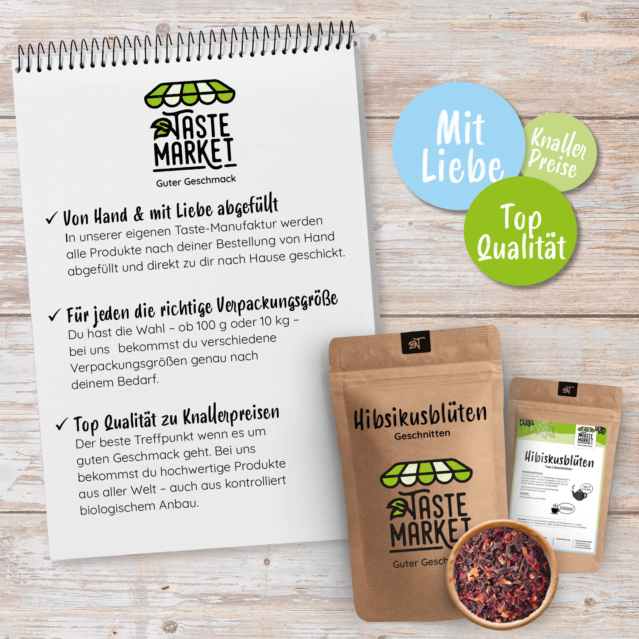 2 kg Sojaprotein Isolat | Soja Protein Pulver | 90% Proteingehalt | Vegan | Eiweißpulver | Taste Market