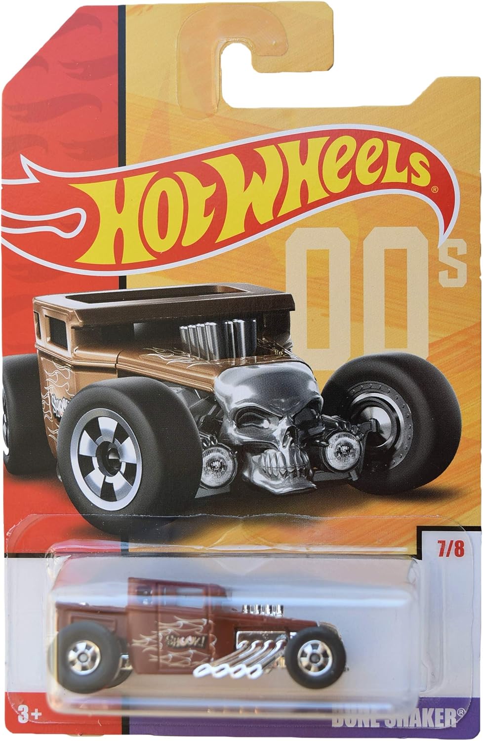 Hot Wheels 1:64 Scale die cast Exclusive Heritage [Brown] Bone Shaker 7/8