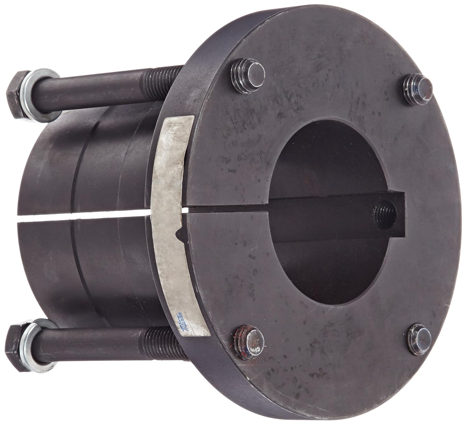 Martin M 2 3/16 Quick Disconnect Bushing, Class 30 Gray Cast Iron, Inch, 2.19" Bore, 6.5" OD, 6.75" Length