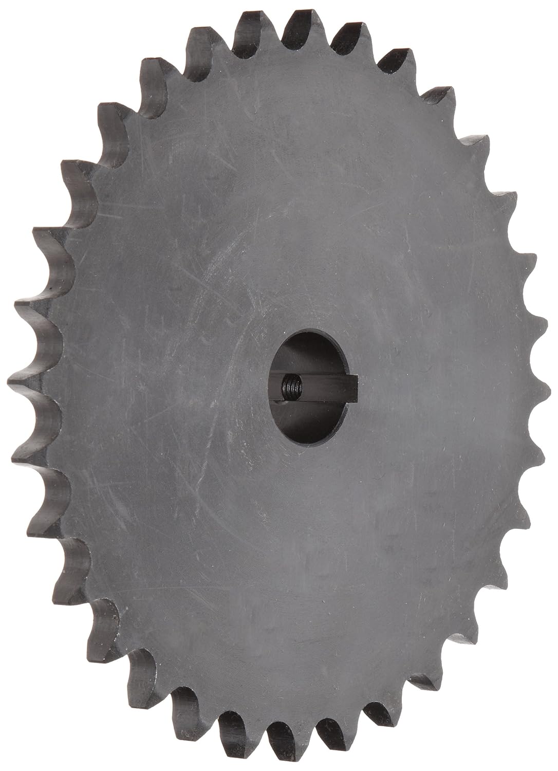Tsubaki 50B9FL Finished Bore Sprocket, Single Strand, Hardened Teeth