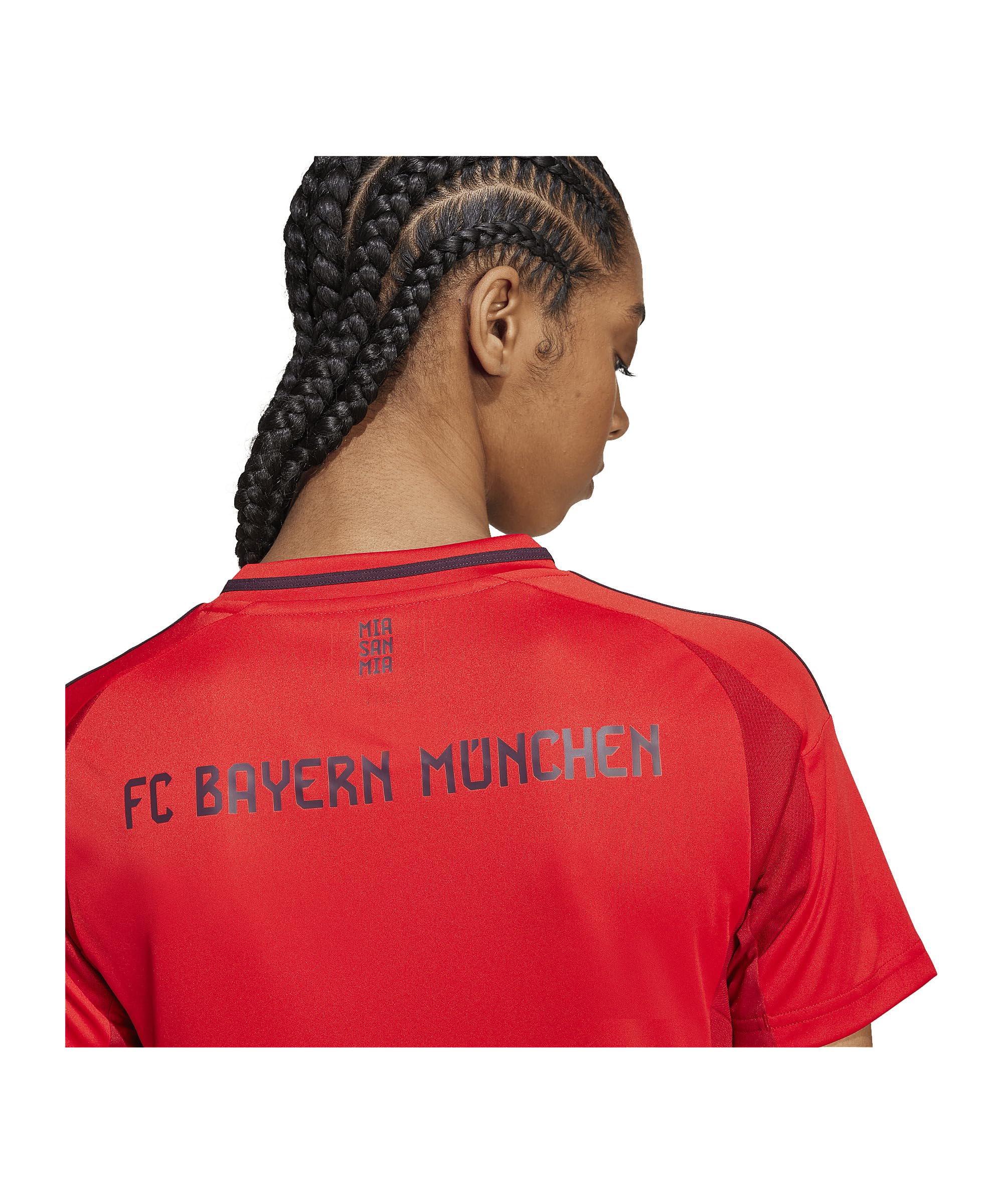 adidas FC Bayern Heimtrikot für Damen, Rot, 24/25