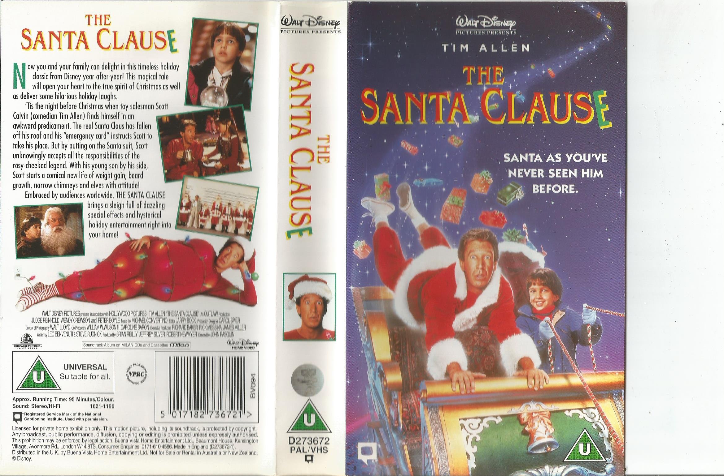 The Santa Clause [VHS]