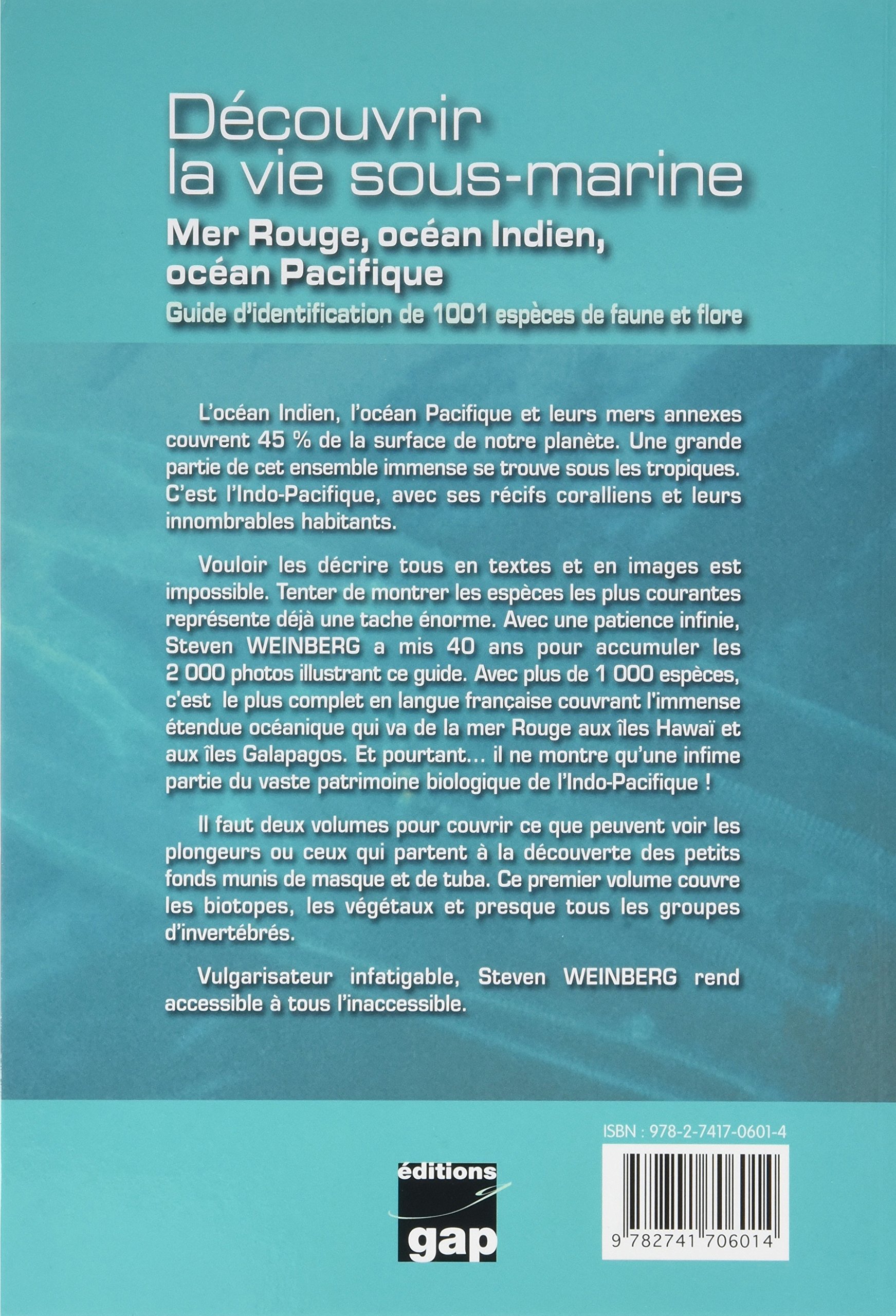 Decouvrir la Vie Sous-Marine - Mer Rouge, Ocean Indien, Ocean Pacifique