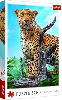 Comprar Trefl, Puzzle, Leopardo Salvaje, de 500 Piezas, Adultos y niños a Partir de 10 años