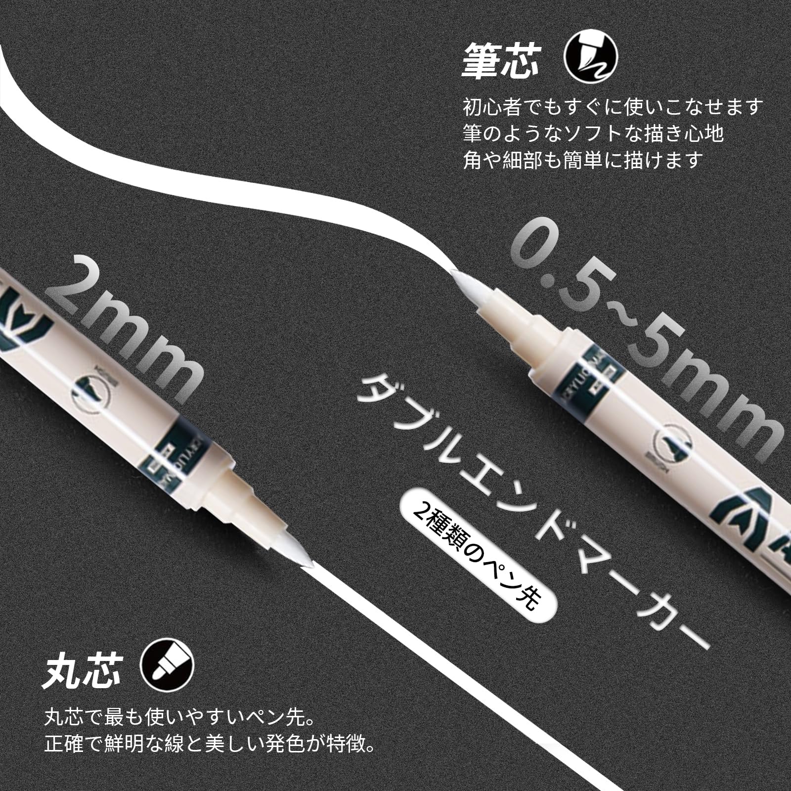 マ**** ☆ 期間限定 値下げ！ ☆ NEW タイプ 銀ペン 水性 替芯 実装の他に20本