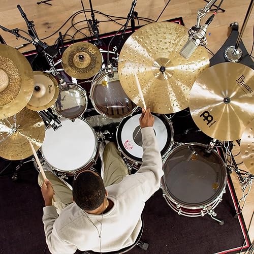 Miniatura 7 de Meinl Cymbals Byzance - Doble chapoteo de 10 pulgadas, fabricado en Turquía, bronce B20 martillado a mano, 2 años de garantía, B10DUS, pulgadas