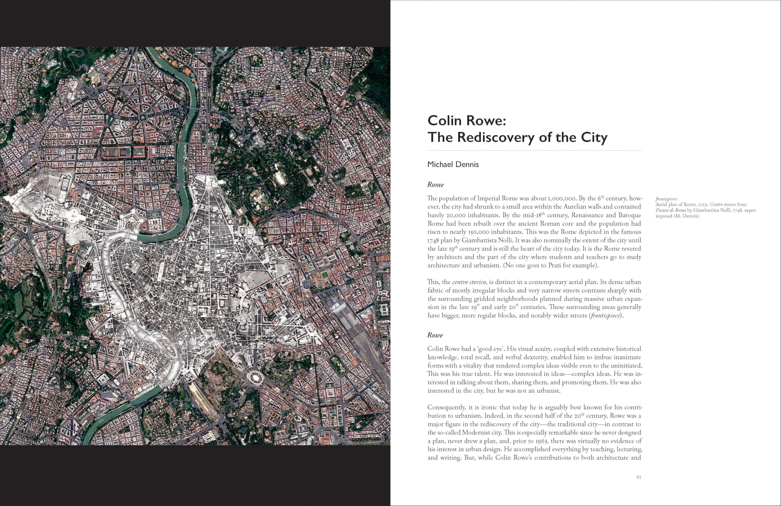 The Urban Design Legacy of Colin Rowe /anglais