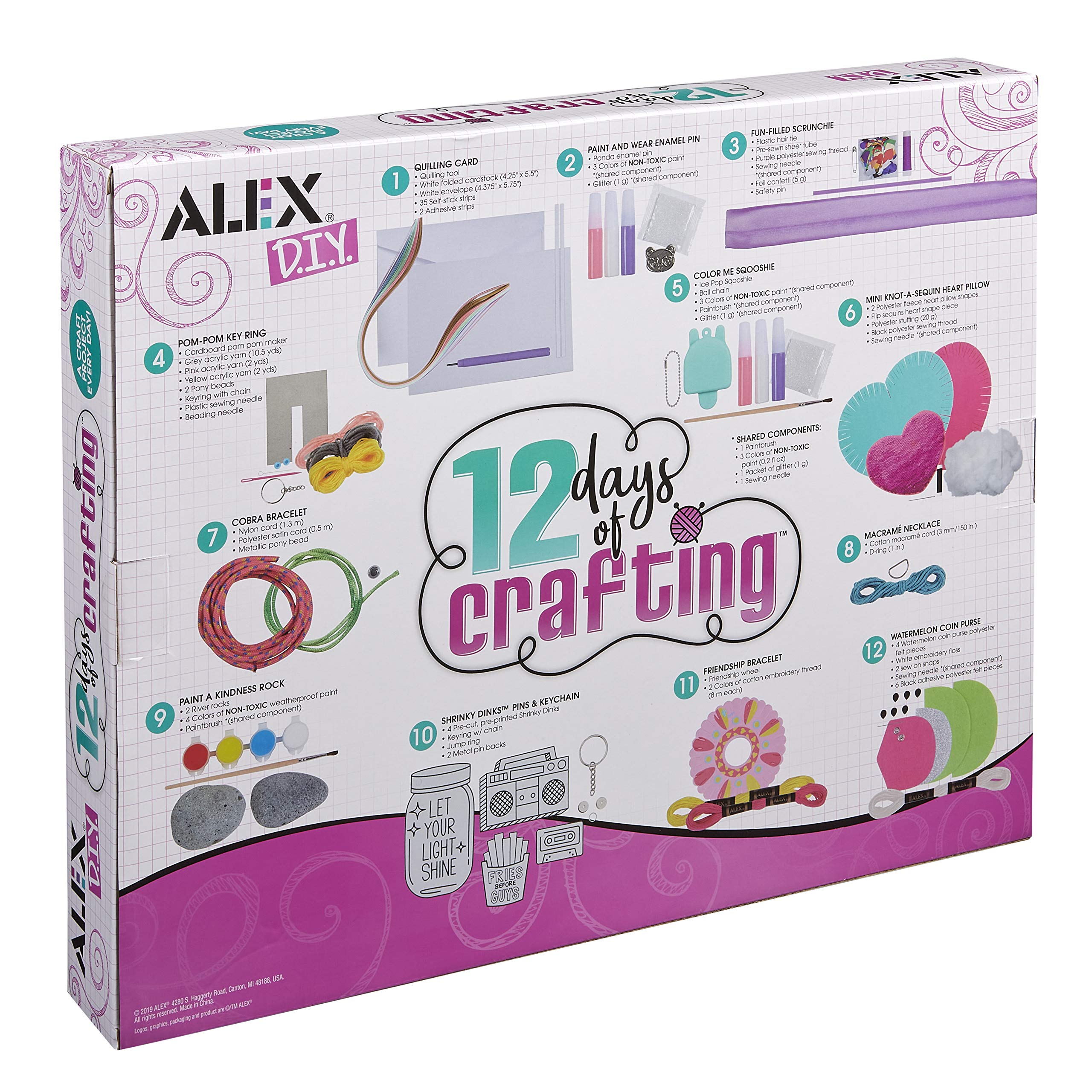 Today’s Craft Alex Totally Crafty 225-pc. Craft Set : Amazon.ca: Toys & Games