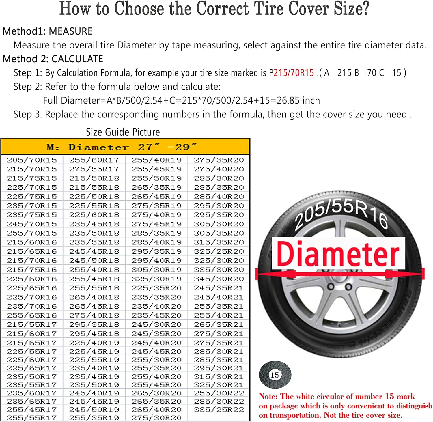 Tire Covers for RV Wheel (4 Pack Silver),Moonet Oxford Waterproof UV Sun Protectors for Motorhome Boat Trailer Camper Van SUV ,D74cm x H28cm for Diameter 27"-29" : Automotive