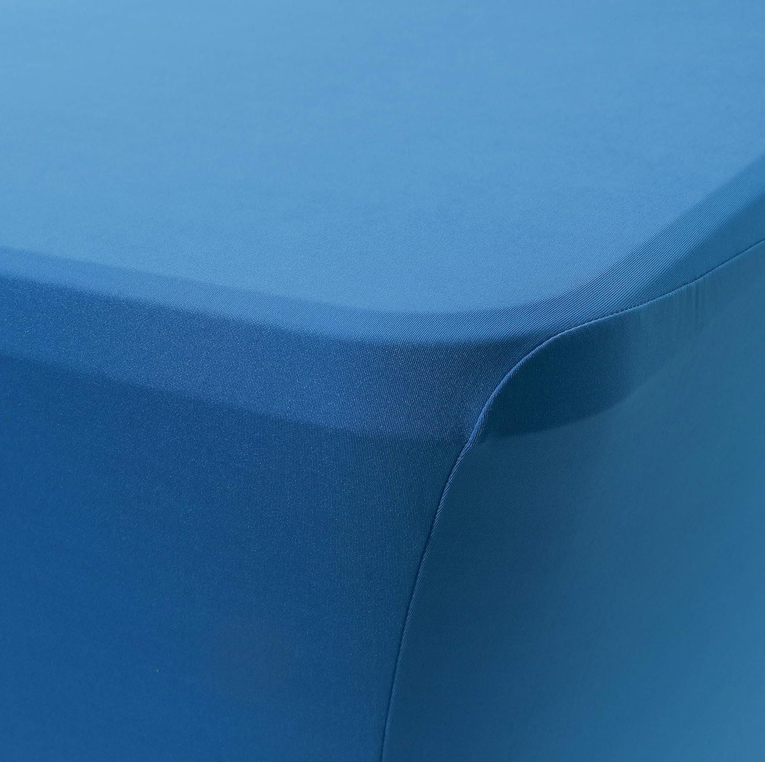 Bеѕt Rеvіеw Obstal 6ft Stretch Spandex Table Cover for Standard Folding Tables - Universal Rectangular Fitted Tablecloth Protector for Party （Aqua, 72 Length x 30 Width x 30 Height Inches）