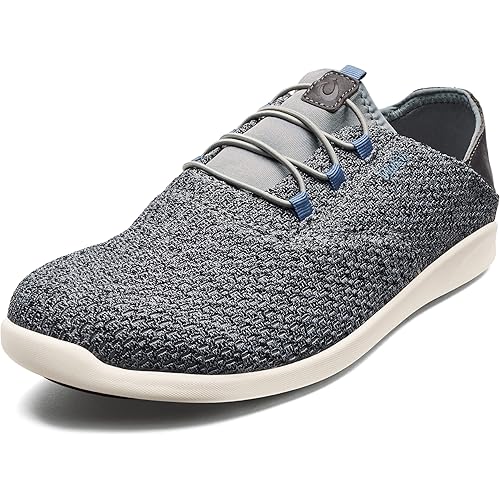 OLUKAI Alapa Li Men's Athletic Sneakers, Breathable Mesh & Moisture-Wicking Design, No Tie Laces, Lightweight & Supportive