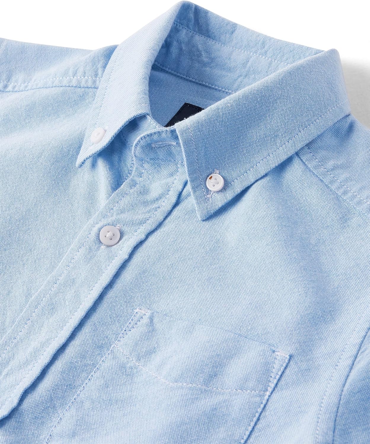 The Children's Place Boys Long Sleeve Oxford Button Down Shirt - Image 4