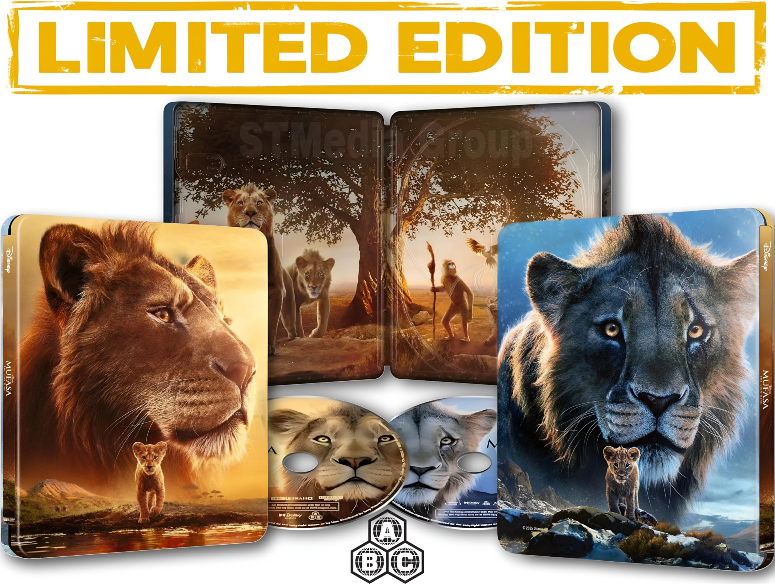Mufasa: The Lion King (SteelBook, Limited Edition) [4K UHD + Blu-ray] [Region Free]
