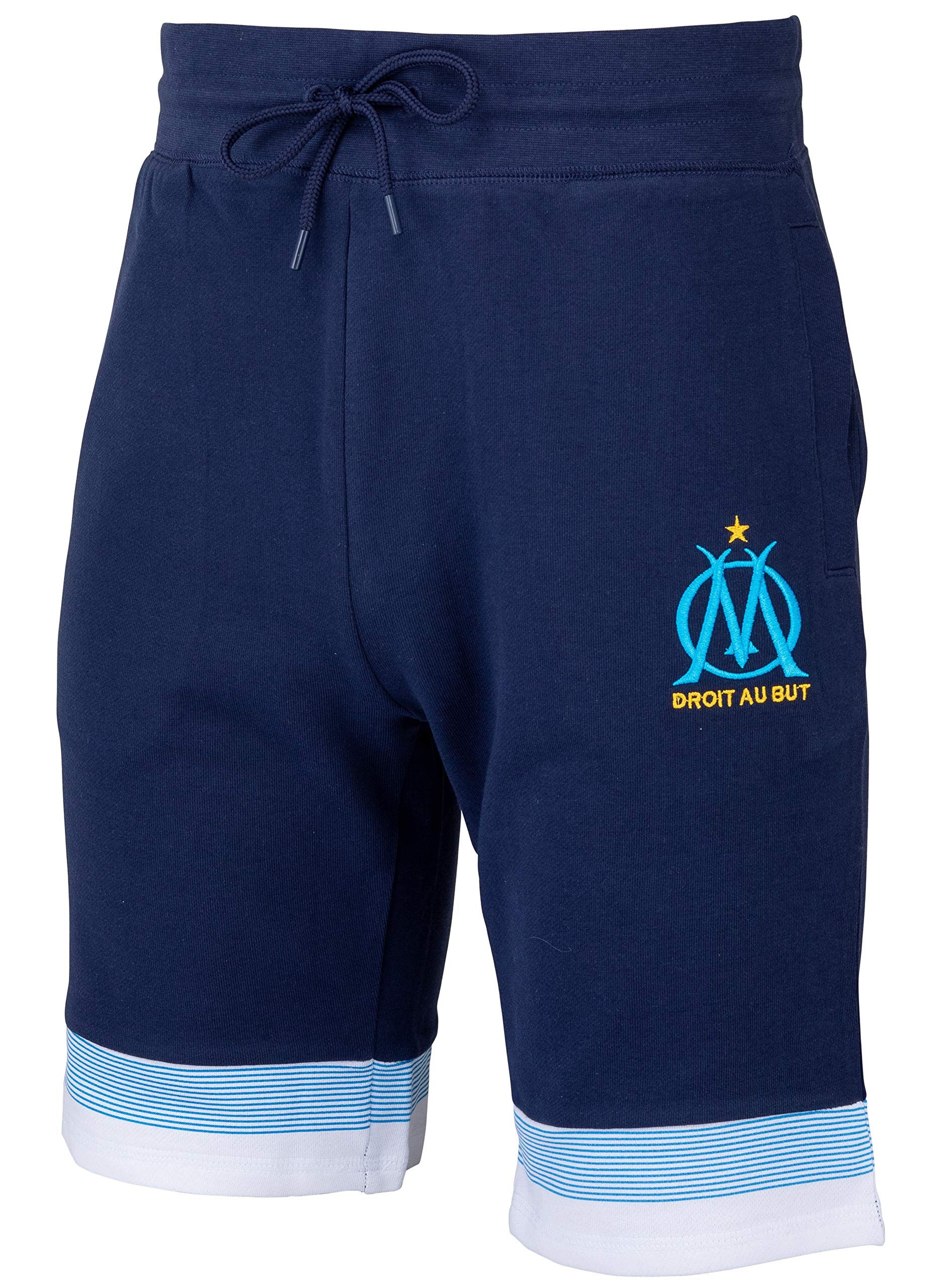 OLYMPIQUE DE MARSEILLE Short Molleton Om - Collection Officielle Taille Homme