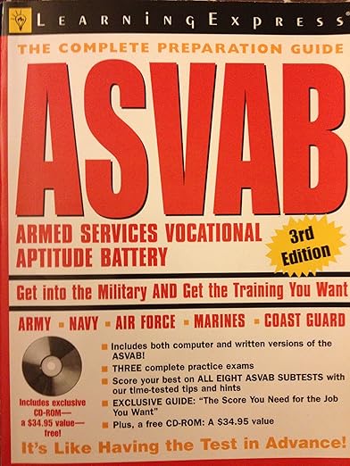 ASVAB: Armed Services Vocational Aptitude Battery