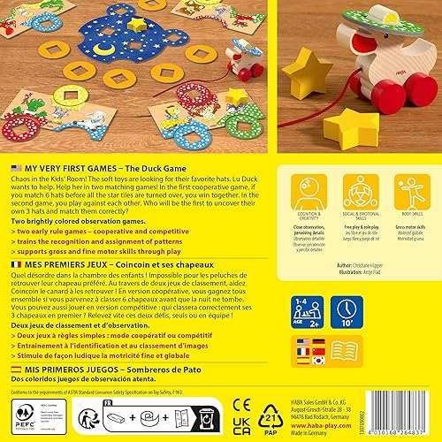 Miniatura 8 de HABA My First Games Little Duck para mayores de 2 años