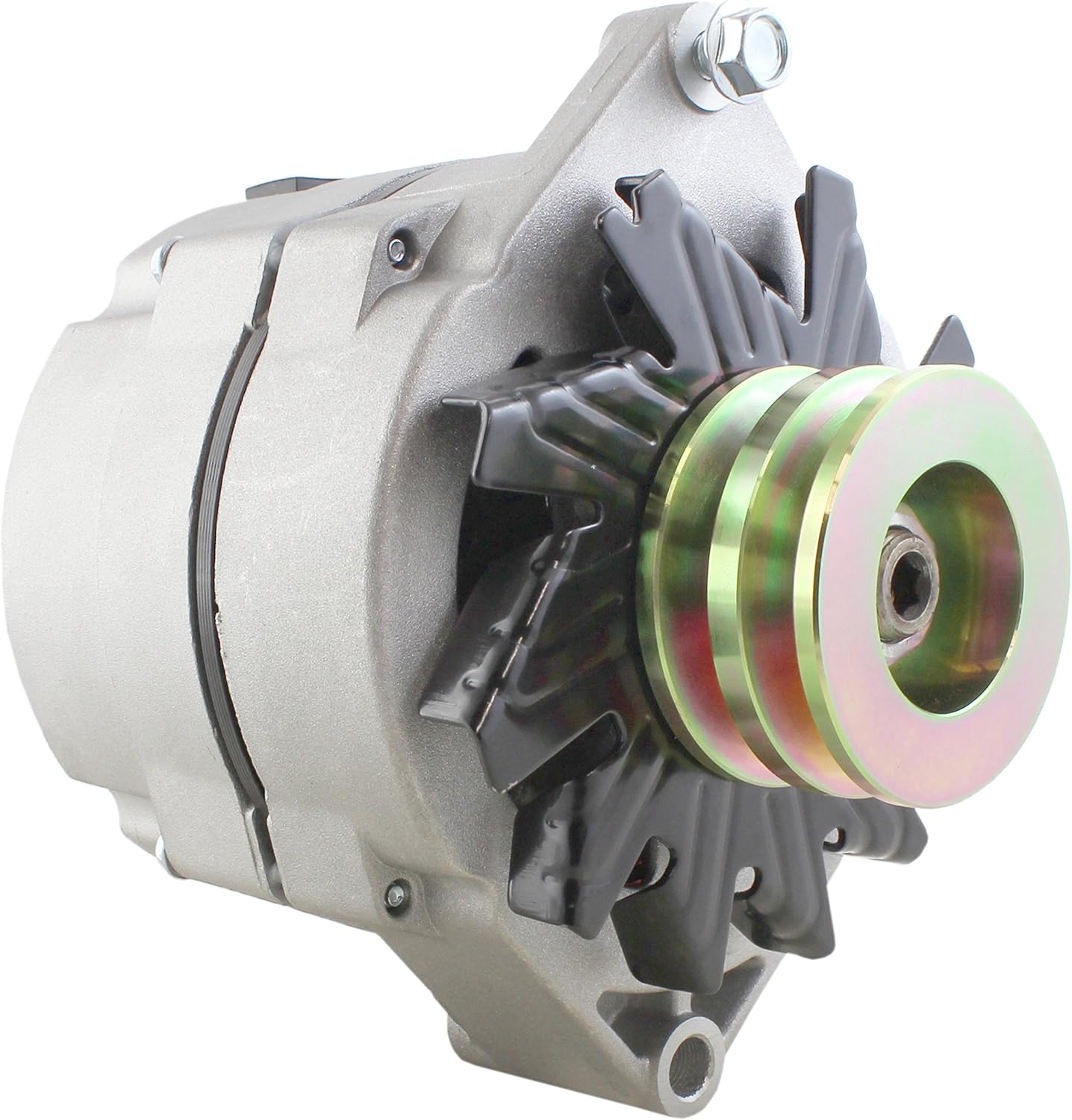 New 10si Alternator 2 Groove Double Belt Pulley 1Wire Self