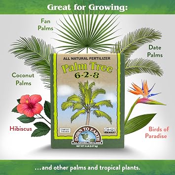 Down To Earth All Natural Fertilizers Organic Palm Tree - 6-2-8, 5 lb