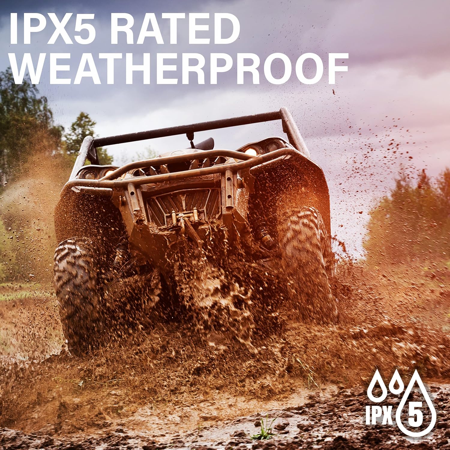 Flash Deals - 50% OFF BOSS Audio Systems BRT18A ATV UTV Sound Bar System - 18 Inches Wide, IPX5 Rated Weatherproof, Bluetooth, USB, Amplified, 4-inch Speakers, 1 Inch Tweeters, Easy Installation for 12 Volt Vehicles Up To 40% OFF BOSS Audio Systems BRT18A ATV UTV Sound Bar System - 18 Inches Wide, IPX5 Rated Weatherproof, Bluetooth, USB, Amplified, 4-inch Speakers, 1 Inch Tweeters, Easy Installation for 12 Volt Vehicles