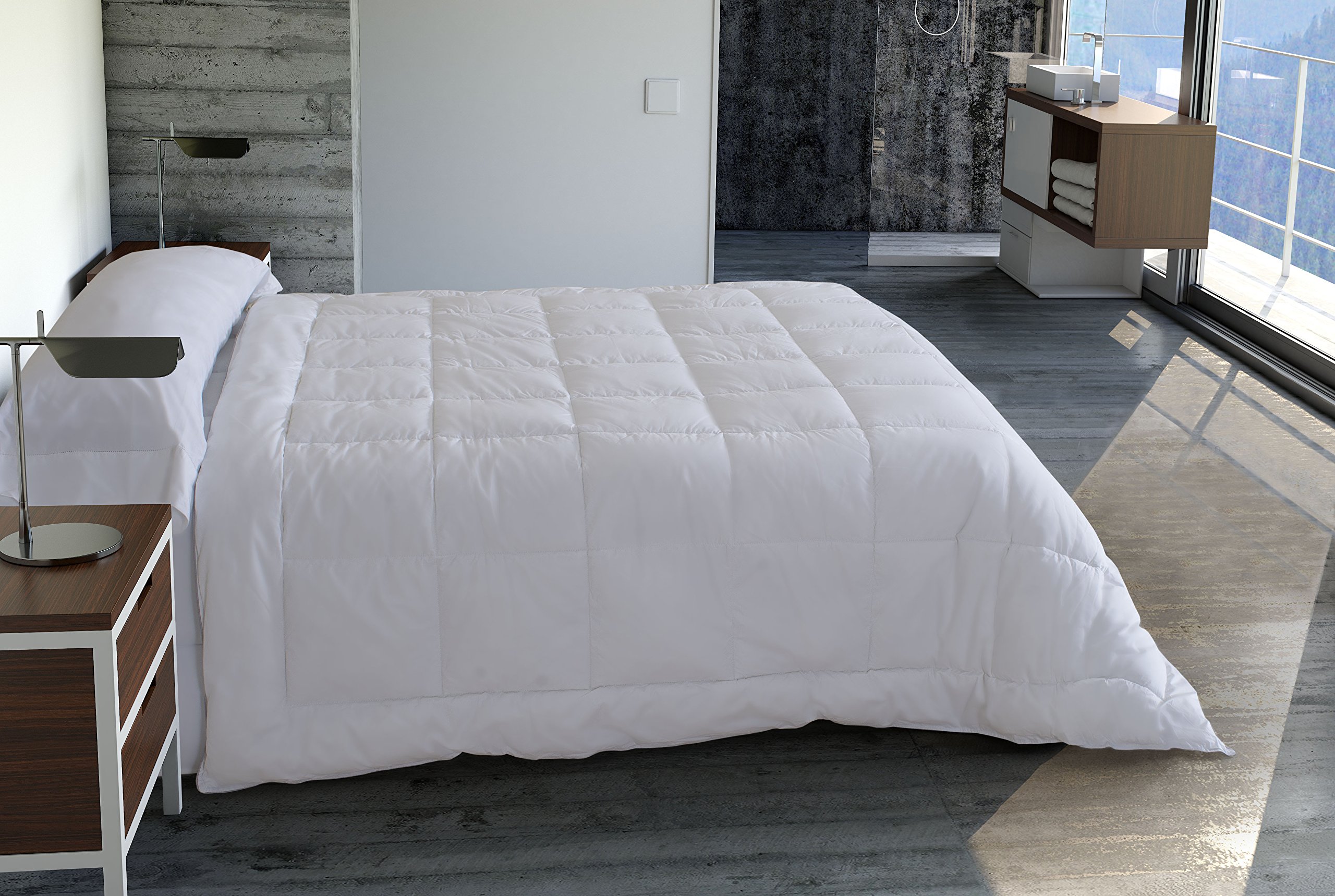 Relleno Alta Calidad Japara 300Gr Tacto Plumon Transpirable Blanco 180X220 - Cama 105