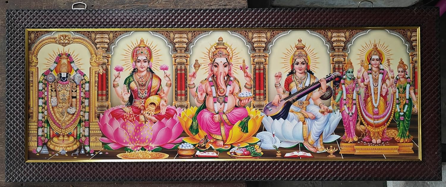 ஒரு சட்டகத்தில் அனைத்து கடவுள்களின் புகைப்படம், 5 சுவாமி புகைப்படங்கள், 5 இந்து கடவுள் புகைப்பட சட்டகம், 5 பூஜை அறைக்கு 5 சுவாமி புகைப்படங்கள், ஒரு பிரேம்களில் அனைத்து கடவுள்கள் .வீடு சூடும் கடவுள் புகைப்படம், விநாயகர், லட்சுமி, சரஸ்வதி, முருகன் மற்றும் பெருமாள் 1.5 அங்குல பிரேமில், சுவர் ஓவியம் பிரவுன் பிரேமில் வீட்டு அலங்காரம், மரம், 18 அங்குலம்) A051 ஒரு சட்டகத்தில் அனைத்து கடவுள்களின் புகைப்படம், 5 சுவாமி புகைப்படங்கள், 5 இந்து கடவுள் புகைப்பட சட்டகம், 5 பூஜை அறைக்கு 5 சுவாமி புகைப்படங்கள், ஒரு பிரேம்களில் அனைத்து கடவுள்கள் .வீடு சூடும் கடவுள் புகைப்படம், விநாயகர், லட்சுமி, சரஸ்வதி, முருகன் மற்றும் பெருமாள் 1.5 அங்குல பிரேமில், சுவர் ஓவியம் பிரவுன் பிரேமில் வீட்டு அலங்காரம், மரம், 18 அங்குலம்) A051