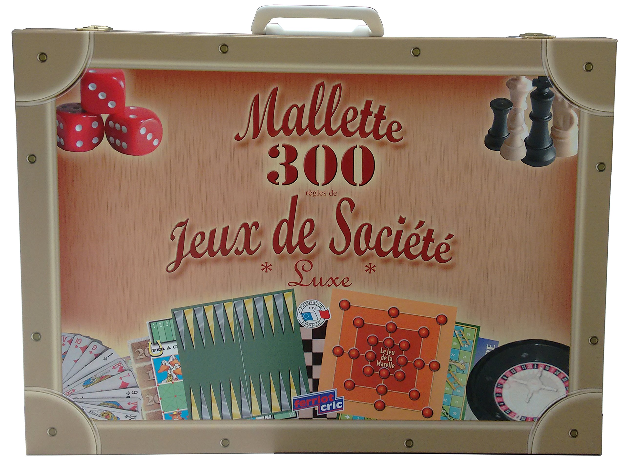 FERRIOT CRIC - 1560 - Mallette 300 Jeux De Société